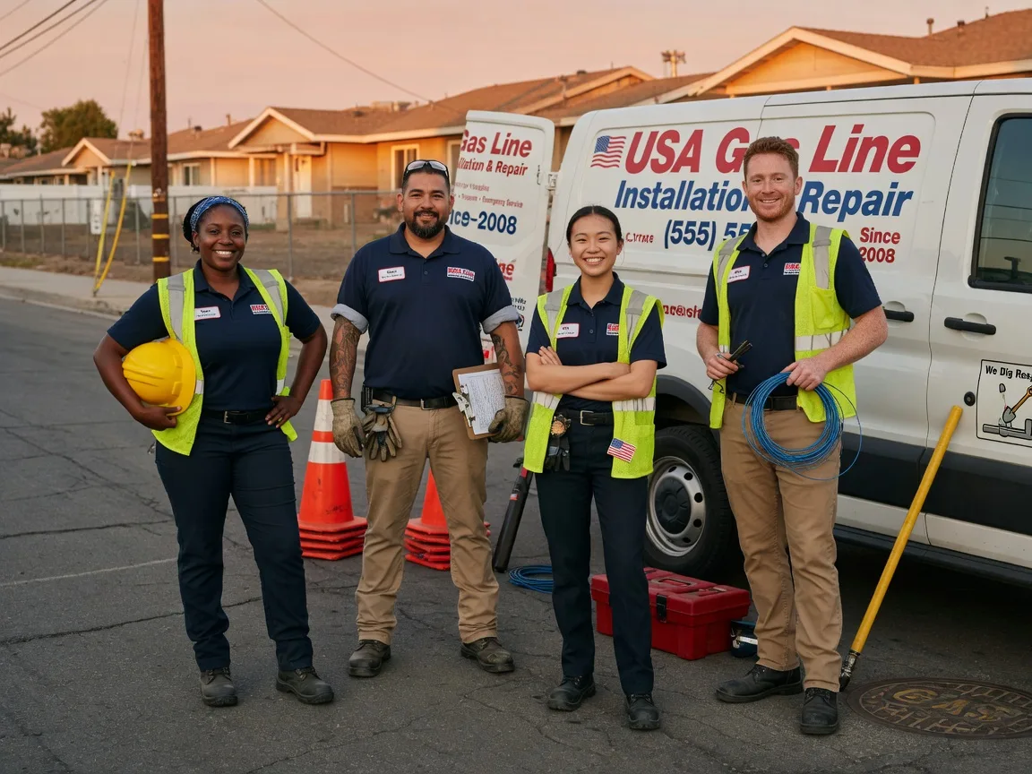 Gas Line Installation company in Crowheart, WY